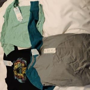 NWT One Lot Boys Cat and Jack Shirts 4T